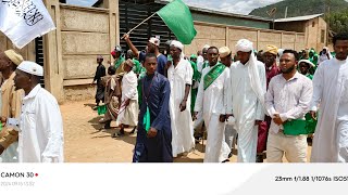 Muslim People parade to celebrate The birthday of holly Prophet Mohammed PBUH MOWLID in Yabelo town [upl. by Christie707]