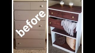 DIY  Dresser Makeover [upl. by Nediarb573]