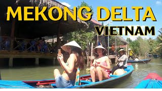 4K Exploring Mekong Delta Tour from Ho Chi Minh City 2024  River tour  Walking tour  Vietnam [upl. by Ynaffad]