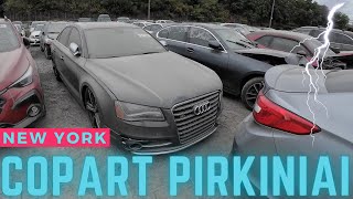 COPART IR IAAI pirkiniai NEW YORKe Kraunam i Klaipeda [upl. by Garvy]