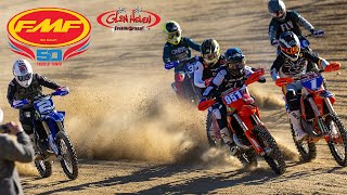 FMF PRO 125 RAW ROUND 2 GLEN HELEN [upl. by Anoval]