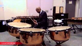 Tim Adams TFS2 Tonkin Timpani Mallet Britten Young Persons Guide Freer Percussion [upl. by Akirehc]