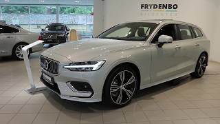 2019 Volvo V60 Inscription wStyling Package Exterior amp Interior Tour [upl. by Marybeth165]