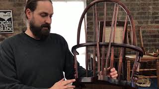 Windsor Chair Seat Restoration  Part 13 [upl. by Harp882]