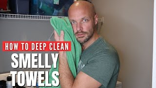 How to DEEP CLEAN Smelly Towels [upl. by Endres682]