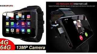 Men 4G Lte Smart Watch Detachable SIMCard 4GB 64GB 2300mAh BigScreen 288 Dual Camera WiFi GPS Sport [upl. by Lednar123]