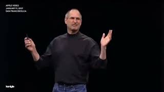 Steve Jobs introduces iPhone in 2007 [upl. by Yirinec]