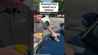 How to Install IRTools Thermal Film on a Vehicle irtools vehicleupgrade [upl. by Mickelson834]