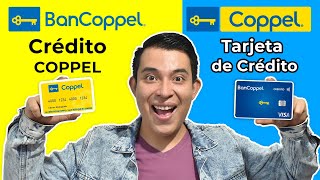 Tarjeta de Crédito BANCOPPEL CRÉDITO COPPEL y Tarjeta COPPEL [upl. by Kilan570]