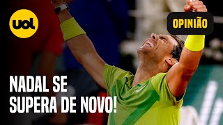 NADAL é meio o REAL MADRID do tênis é um cara imortal diz Tironi [upl. by Nama303]