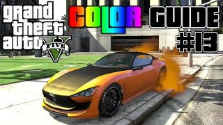 GTA V  Ultimate Color Guide 13  Best Colors Combos for Lampadati Furore GT [upl. by Harahs]