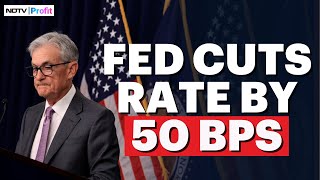 US Fed Rate Cut News Jerome Powell Announces A 50 BPS Rate Cut I US Fed Meet Outcome [upl. by Alix]