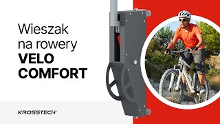 WIESZAK VELO COMFORT firmy KROSSTECH [upl. by Alehs]