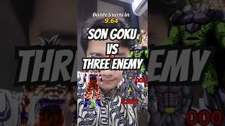 Son Goku vs Three Enemy dragonball trendingshorts fyp [upl. by Irrem]