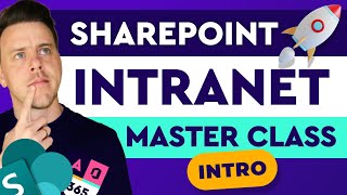 SharePoint Intranet Site Build Master Class  Course Intro  Academy365 [upl. by Errol381]