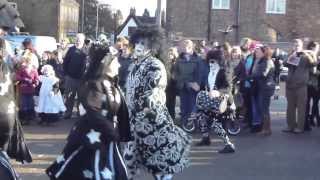 PIG DYKE MOLLY  Whittlesea Straw Bear Festival 2014 [upl. by Anomahs]