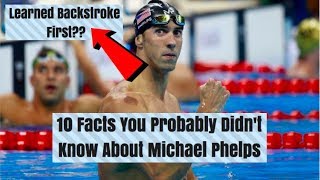 Michael Phelps 10 Facts You Probably Didnt Know [upl. by Aciret]