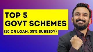 Top 5 Government Schemes in 2024 For Start Ups and MSMEs [upl. by Rosati]