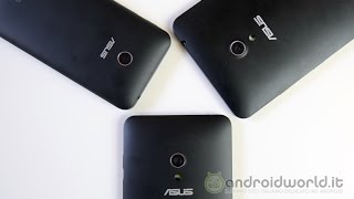 ASUS Zenfone 4 Zenfone 5 e Zenfone 6 il confronto [upl. by Yedrahs244]