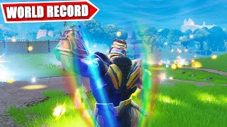 Fortnite INSANE 89 kills as Thanos NEW WORLD RECORD [upl. by Esilenna]