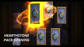 The Ultimate Hearthstone Pack Opening – What Will We Find [upl. by Kerk]