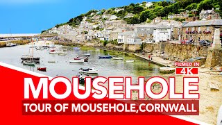 MOUSEHOLE  A look around MOUSEHOLE CORNWALL near Penzance from village to beach and harbour in 4K [upl. by Aisya90]