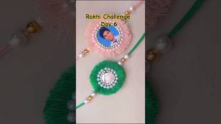 Rakhi Challenge✨️ Day 620💞 love diy artandcraft craft rakhi art papercraft handmaderakhi [upl. by Kobi783]