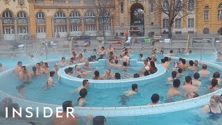 Why Budapest Is The Thermal Bath Capital Of The World [upl. by Akinat]