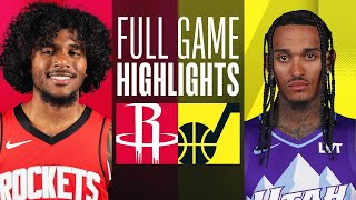 ROCKETS at JAZZ  NBA PRESEASON FULL GAME HIGHLIGHTS  October 7 2024 [upl. by Randal]