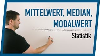 Mittelwert Median Modalwert  Statistik  Mathe by Daniel Jung [upl. by Zita]