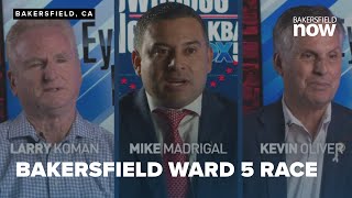 Bakersfields Ward 5 race heats up as Election Day approaches three vie for seat [upl. by Eilram700]