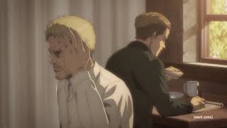 Dub ReinerampGalliard talking4x02 Attack on titan [upl. by Mochun]