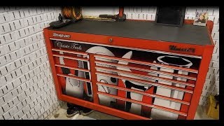 Snap On KRL 55 Inch Toolbox Tour UK [upl. by Nettle]