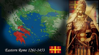 Byzantine Empire under Palaiologos Every Year [upl. by Silado131]