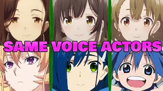 Higehiro All Characters Japanese Dub Voice Actors Seiyuu Same Anime Characters [upl. by Anital]