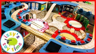 NINE SHEDS Thomas and Friends with Brio Fun Toy Trains [upl. by Tereve]