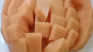 Cutting Cantaloupe Melon And WatermelonYummy Fruits [upl. by Trbor]