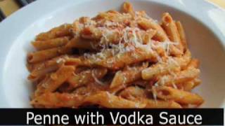 Penne Pasta with Vodka Sauce Recipe [upl. by Paehpos]