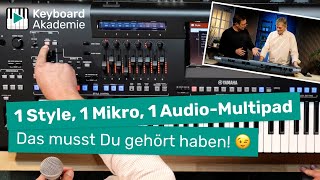 Ein neuer Style ein Mikro und ein AudioMultipad – das musst Du gehört haben 😉 [upl. by Ferdy]