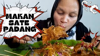 MuKbang Sate Padang porsi Jumbo [upl. by Eanore236]