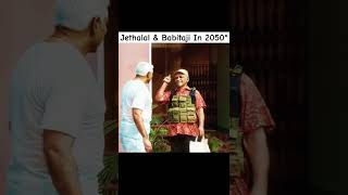 Jethalal amp Babitaji In 2050 shorts youtubeshorts jethalalandbabitaji 😍😍😍💐💐💐 [upl. by Linneman]