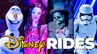 Top 10 Disney Rides Virtual Park Hopping with Disney Ride POVs at 6 Disney Theme Parks [upl. by Attelrak724]