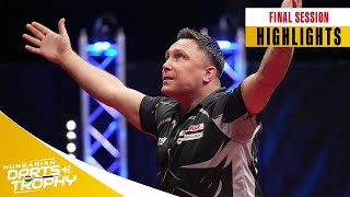 NINE DART BRILLIANCE IN BUDAPEST 🇭🇺 Final Session Highlights  2023 Hungarian Darts Trophy [upl. by Cj]