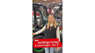 Auffällige Farben und Lackierungen Teil 3  Agritechnica mit Anouk 36 [upl. by Tarah]