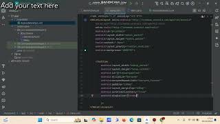 Modifikasi TextView XML di Android Studio [upl. by Erdman590]