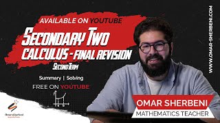 secondary Two  Second term  Calculus Final Revision summary  solving [upl. by Sibley]