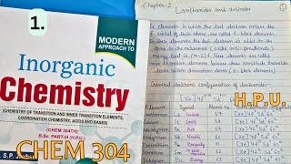 Lanthanides and Actinides  Revision [upl. by Aital]