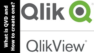 What is QVD in QlikView  How to Create a QVD in QlikView  Part 11 [upl. by Eilis]