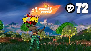 72 Kill Solo Vs Squads quotFortnite Chapter 5quot Full Gameplay Wins Fortnite PC Keyboard [upl. by Yrneh]