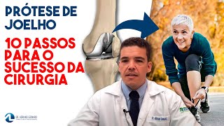 COMO É FEITO CIRURGIA DE PRÓTESE DE JOELHO [upl. by Naxor587]